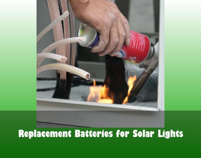 Replacement Batteries for Solar Lights